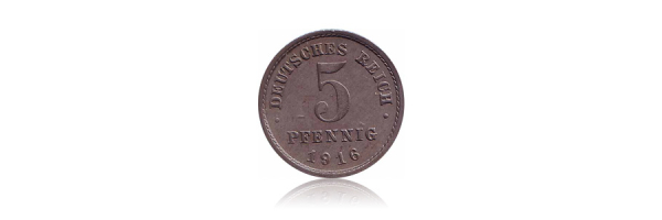 Ersatzmünzen deutsches Reich 1914 - 1918