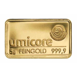 Goldbarren 5 g - 10 g