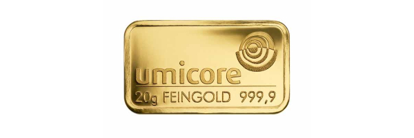 Goldbarren 20 g - 50 g - 100 g