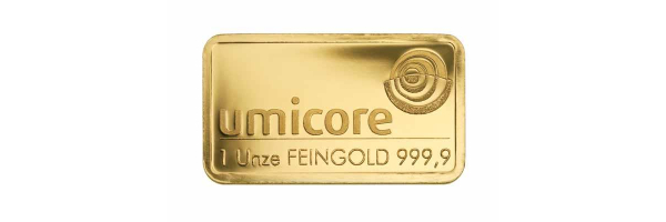 Goldbarren 31,1 g (1Oz)