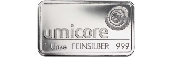 Silberbarren 31,1 g (1Oz)