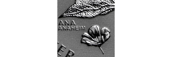 Silbermünze mit Privy Mark