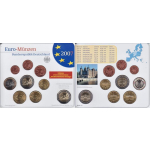 Deutschland Kursmünzensatz 2007 in ST 5er Set A D F G J