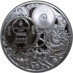 3 Oz Silber 2020 Mongolei MECHANICAL BEE Bienen Clockwork...