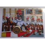 2 Euro Vatikan Numisbrief 2006 500 Jahre Schweizer Garde Numisbrief 2006