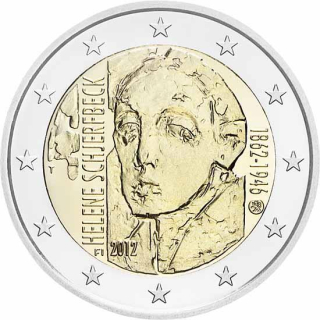 2 Euro Finnland 2012 150. Geburtstag von Helene Schjerfbeck