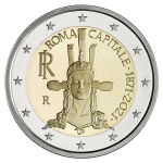 2 Euro Italien 2021 Rom bfr
