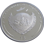 Palau 2011 8 x 1 Dollar Papst Johannes Paul II - Seligsprechung Eröffnung 2011