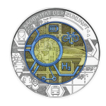 Österreich 25 Euro Niob Mobilität der Zulunft...