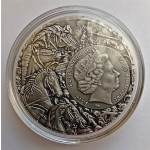 Niue Islands 2020 5 Dollar 2 Oz Silber Black Horse, Four...