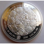 1 Unze Silber Ghana EYE OF DIAMONDS II Auge Diamanten Feingehalt 999 5 Cedis 2020