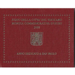 Vatikan 2008  2 Euro Jahr des Apostels Paulus Blister