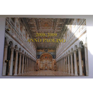 2 Euro Vatikan Numisbrief 2008 - 2009  Paulusjahr