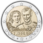 2 Euro Luxemburg 2021 Maria Teresa & Henri - 40....
