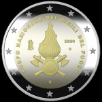 2 Euro Italien 2020 Vigili del Fuoco - Nationale...