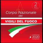 2 Euro Italien 2020 Vigili del Fuoco - Nationale Feuerwehr Proof in Box