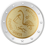 Estland 2 Euro Finno-ugrische Völker 2021  bfr