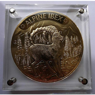 Ghana 10 Cedis 1 Kilo Alpenspringbock 2020