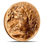 1 Unze Copper  Round Medieval Legends Robin Hood Series...