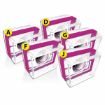 5 x 5 Euro Deutschland 2021 Klimazonen der Erde - Polare...