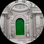 Palau 2012 10 $  Tiffany Art NEOCLASSICISM 2  Unzen...