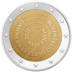 2 Euro Slowenien 2021 Regionalmuseum Kranj - 200. Jahrestag