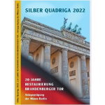 1/2 Unze Silber Germania Quadriga 2022 20 Jahre Restaurierung Brandenburger Tor 999,99