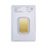 10 g Goldbarren Heraeus (geprägt) 999,99 im Blister