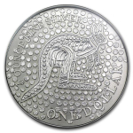 1 Unze Silber Kangaroo 2001 Australien in Coincard