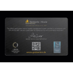 1 g Goldbarren Heimerle + Meule Secain Card 999,99 im...