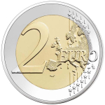 2 Euro Frankreich 2022 Jacques Chirac 90. Geburtstag unc.