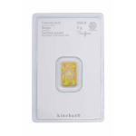 2 g Goldbarren Kinebar (geprägt) 999,99 im Blister