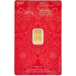 1 g Goldbarren The Royal Mint - Henna (geprägt) 999,99 im Blister