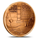 1 Unze Copper  Round Medieval Legends Pied Piper...