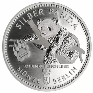 1/2 Oz Silber Panda 2022 Berlin Blister Coincard