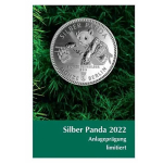 1/2 Oz Silber Panda 2022 Berlin Blister Coincard