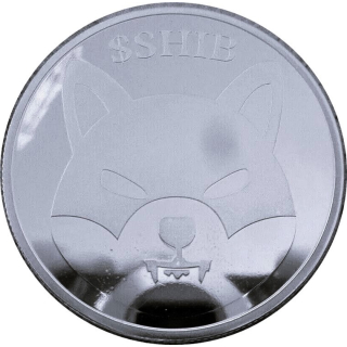 1 Unze Silber Round - SHIBA INU - Bitpay  BU