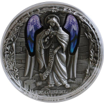 2 Unzen Silber Kamerun Erzengel Gabriel 2020 Antique...