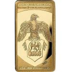 2,5g Gold 5 x 250 Francs CFA Senegal - The Queens Beasts 2021 Proof