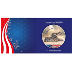 1 Unze Silber American Eagle - Klapperschlange - 2022 USA - American Wildlife (6) Color Blisterkarte