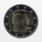 2 Euro Luxemburg 2006 Geburtstag Großherzog Guillaume