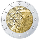 Spanien 2 Euro - ERASMUS PROGRAMM - 2022 bfr.