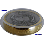3 Unzen Silber Samoa 2023 - Der Eine Ring 3-Dimensional - Herr der Ringe - 2023 Antique Finish -Top-Edition 2023 - Neu : Echtbilder