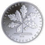 1 Unze Silber Round Germania - QUADRIGA - 15 Jahre...