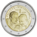 2 Euro Italien Falcone & Borsellino 2022 bankfrisch...