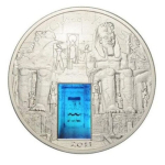 25 g Silber Palau 2011 - ABU SIMBEL - Temple Gates - 2011...