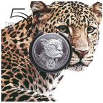 NEU* 1 Unze Silber Südafrika 2023 BU - LEOPARD - Big...