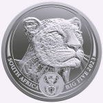 1 Unze Silber Südafrika 2022 BU - LEOPARD - Big Five...