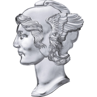 1 Unze Silber Fiji Fidschi - MERCURY DIME LIBERTY Shapes of Lady Liberty - 2$