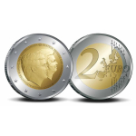 2 Euro Niederlande 2014  Doppelporträt...